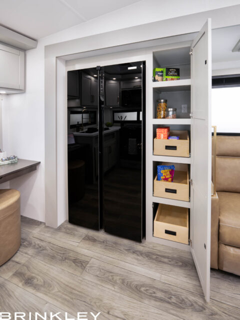 Model Z 2680 Fifth Wheels 12 2025 Brinkley RV Model Z 2680 Kitchen Fridge Pantry 6137