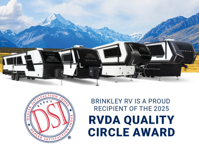 | Brinkley RV Awarded Third Consecutive Quality Circle Award 1 Best RV Brands