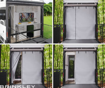 Model Z 3400 Fifth Wheels 37 Outside Kitchen Weather Barrier with Access Door