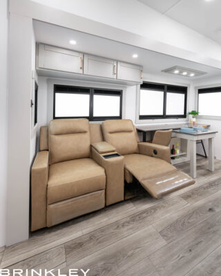 Model Z 3300 Fifth Wheels 15 2025 Brinkley RV Model Z 3300 Living Room Theater Seating Reclining 5871