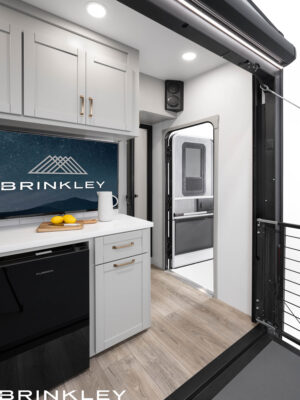 Second Fifth Wheel Entry Door