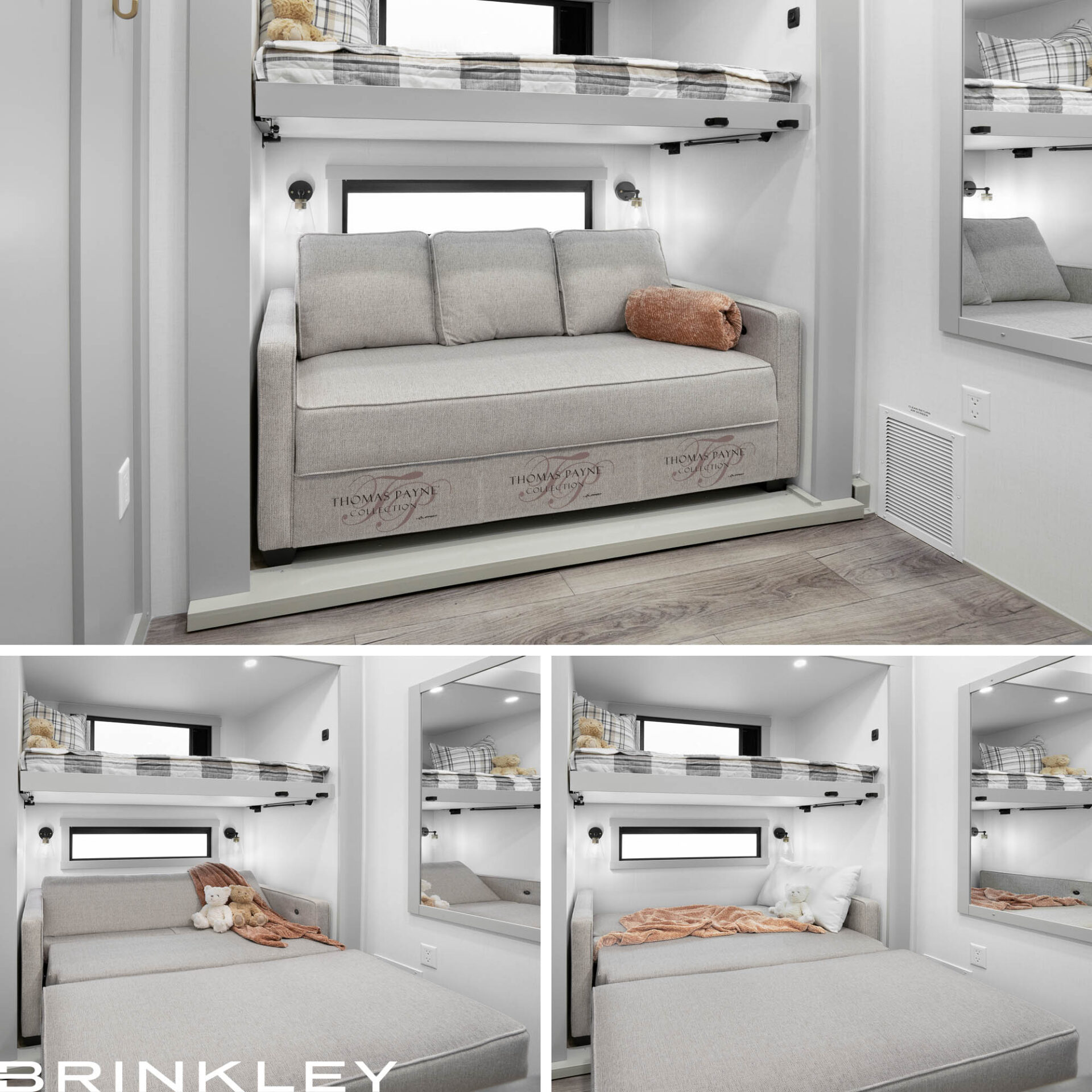 | Model Z 3610 Fifth Wheels 33 Optional Trifold w/ Reclining Back