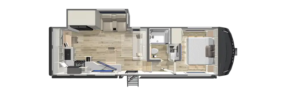 2027 Short Under 30 foot Fifth Wheel Z 2680 Floorplan