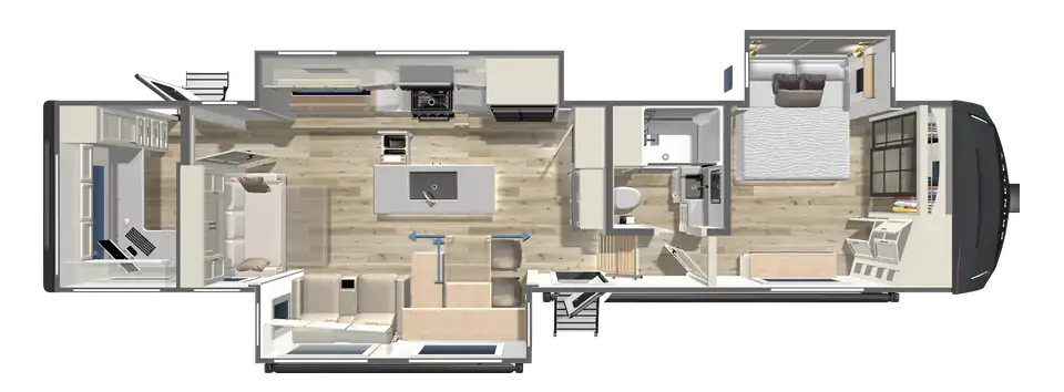 2027 Z 3515 Fifth Wheel with an Office