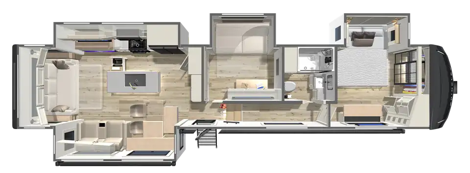 Brinkley RV Model Z 3610 Bunkhouse Office Fifth Wheels
