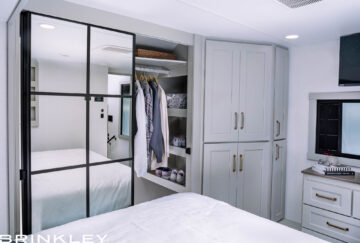 Model G 3500 Toy Haulers 49 Brinkley RV Model G 3500 Fifth Wheels Int Bedroom Closet 9610