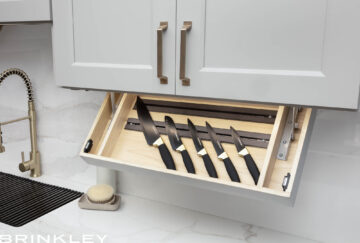 Model G 3500 Toy Haulers 35 Brinkley RV Model G 3500 Fifth Wheels Int Kitchen Pull Down Knife Rack 9061