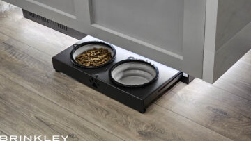 Model G 3500 Toy Haulers 43 Brinkley RV Model G 3500 Fifth Wheels Interior Pull Out Pet Bowls 085853