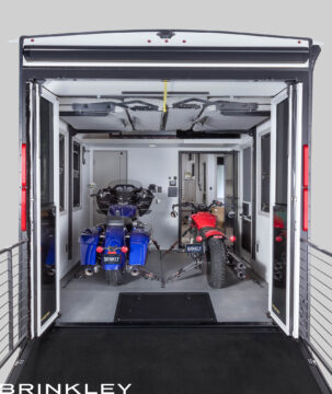 Model G 3500 Toy Haulers 7 Brinkley RV Model G 3500 Fifth Wheels Garage 2x Street Bikes 9000