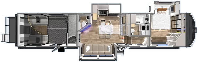 Model G 4000 Toy Haulers 29 G4000 Toy Hauler Floorplan 2024