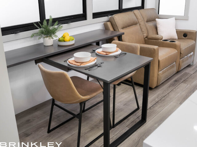 Model G 4100 Toy Haulers 41 2025 Brinkley RV Model G 4100 Dining Room G Dinesk Table 4 Two 4109