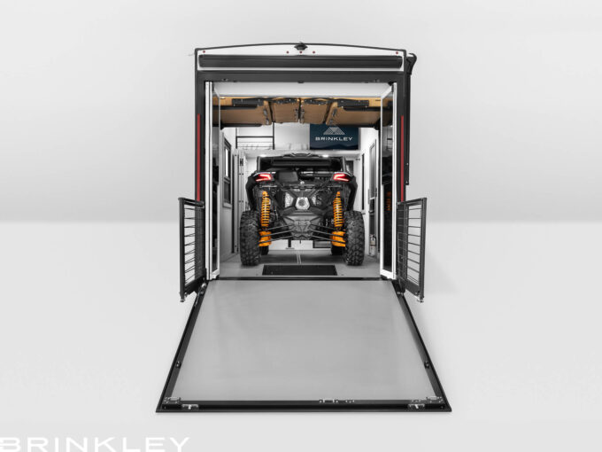 | Model G 4120 Toy Haulers 7 Zero-Gravity Composite Garage Door Ramp