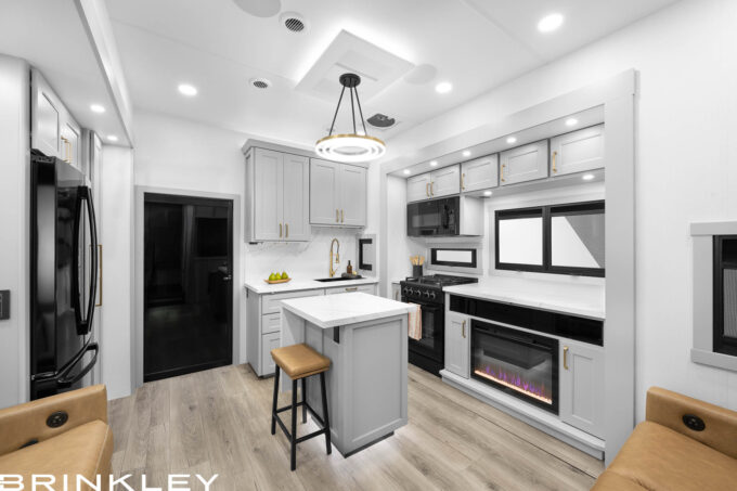 Spacious Residential Kitchen