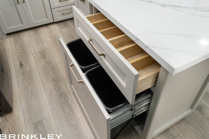 Pull-Out Trash Bins