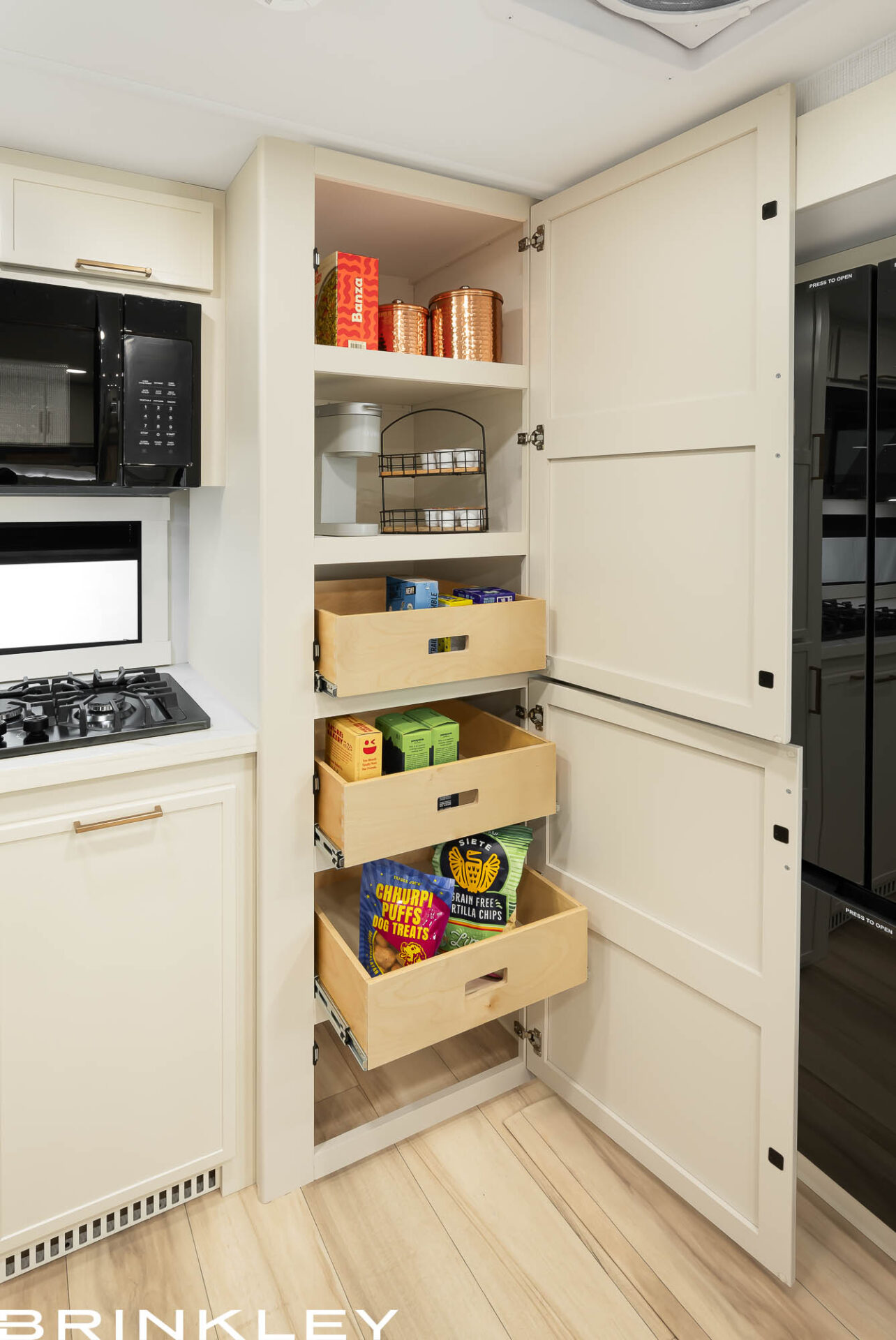 | Model I Travel Trailer Line 15 Large RV Pantry