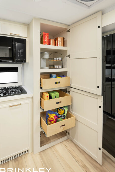 Model I Travel Trailer Line 15 Large RV Pantry