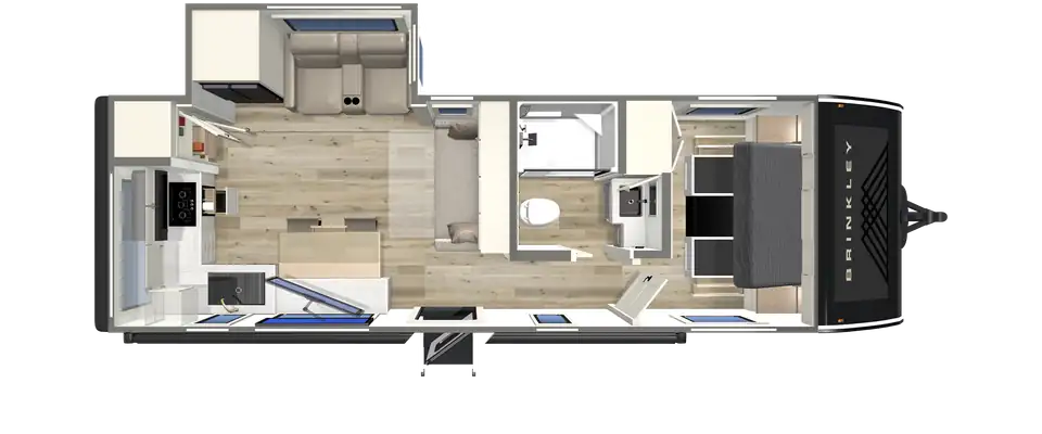 2027 Brinkley RV I 275 Travel Trailer Floorplan
