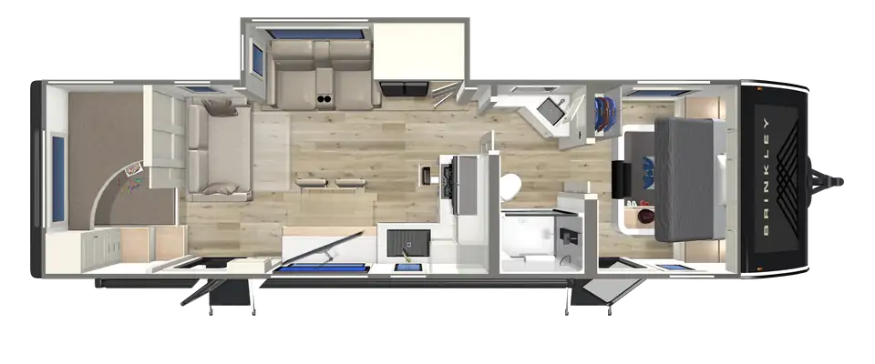 2027 Brinkley RV I 294 Travel Trailer Floorplan