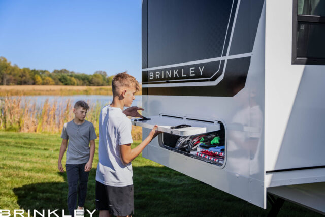 Model Z AIR Travel Trailer Line 29 Brinkley Luxury Travel Trailers