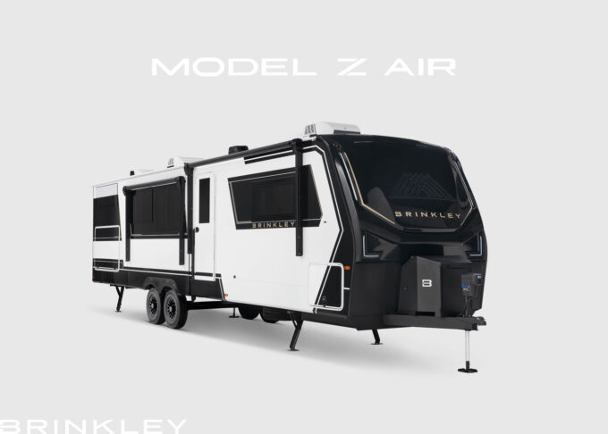 The Model Z AIR has sleek, modern, clean lines utilizing the latest premium-grade materials and Brinkley's automotive sealant package, so no more silicon!