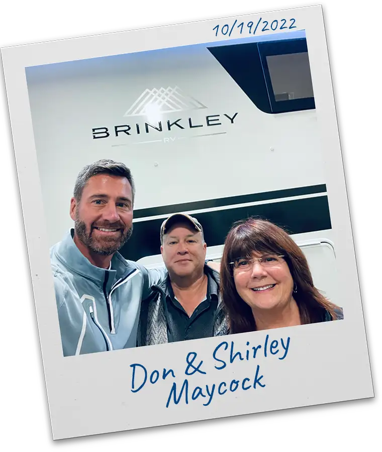 Brinkley Model Z 3100 Review: Don & Shirley Maycock 1 Brinkley RV Model Z Reviews